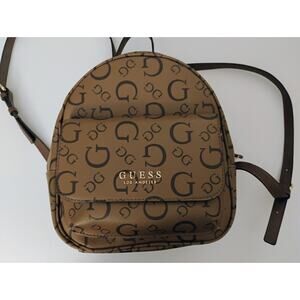 GUESS Back Pack. Brown Leather, Never Used, Mid Sized.